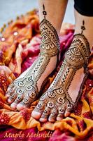 Girls Foot Feet Mehndi Designs screenshot 3