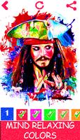 Tattoo Color by Number- Adult Pixel Art coloring imagem de tela 2