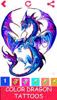 Tattoo Color by Number- Adult Pixel Art coloring imagem de tela 3
