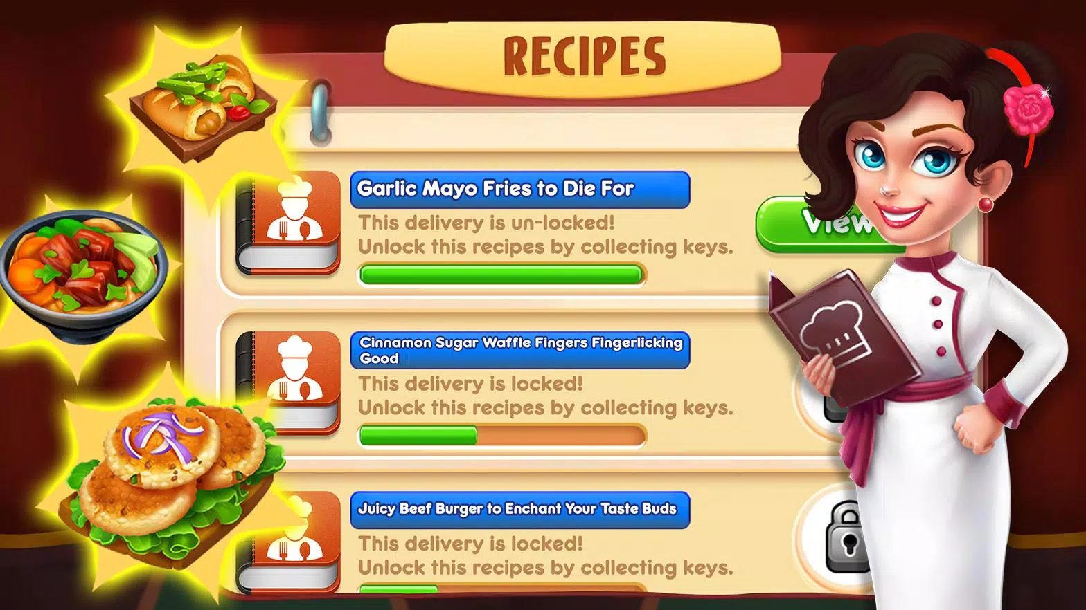 Tasty World: Jogo de Cozinha APK (Download Grátis) - Android Jogo