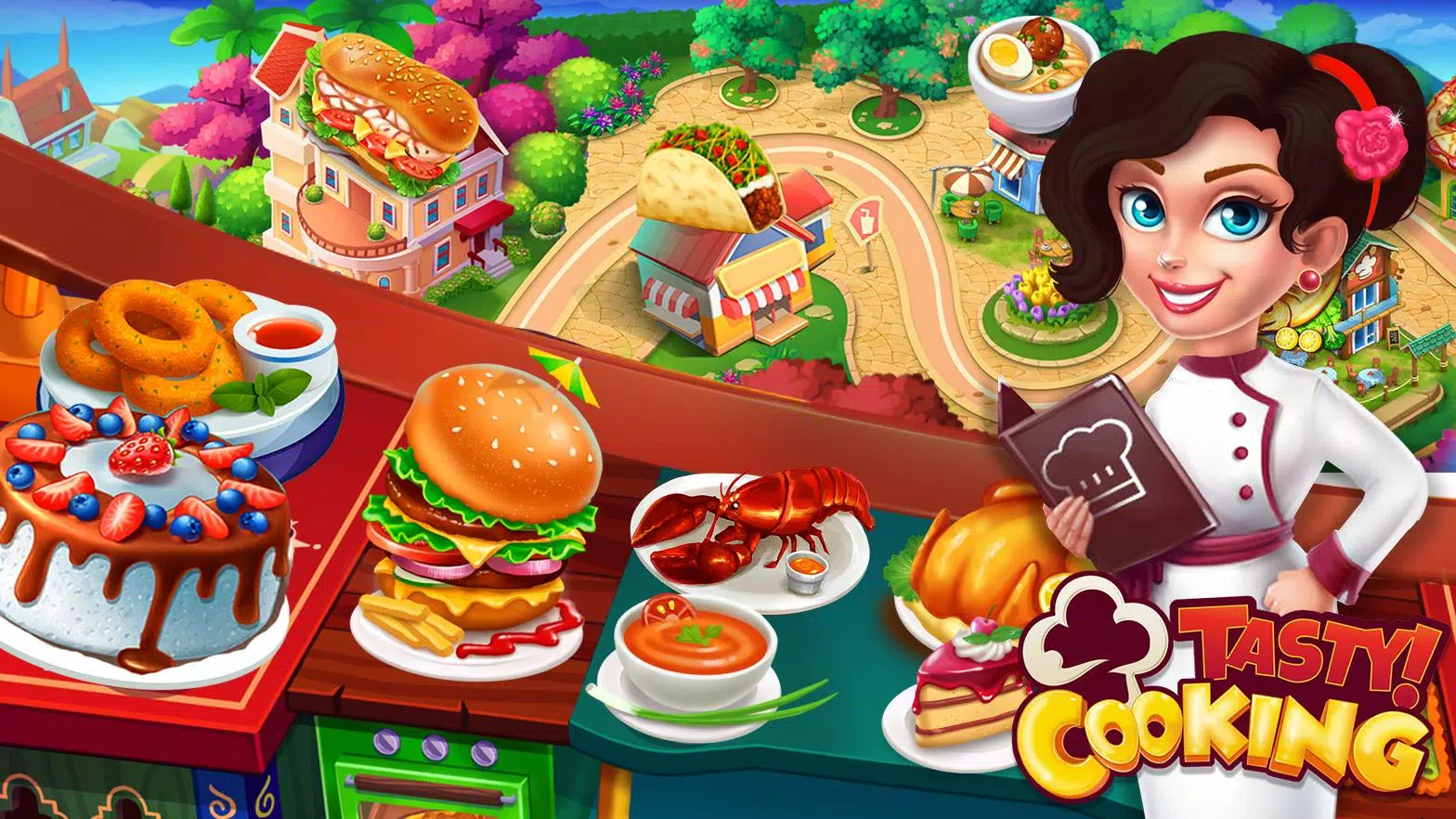 Tasty World: Jogo de Cozinha APK (Download Grátis) - Android Jogo