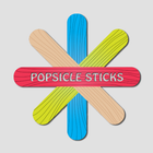 Popsicle Sticks Zeichen