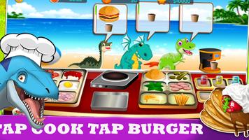 Raptor  Chef Indo Burger Jurassic cooking capture d'écran 2