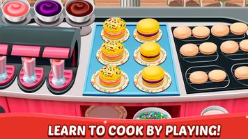 Cooking Games for Girls Food Fever & Restaurant poster