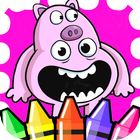 chef pigster nabnab 3 coloring أيقونة