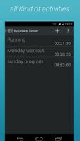 Routine timer - ( interval ) poster