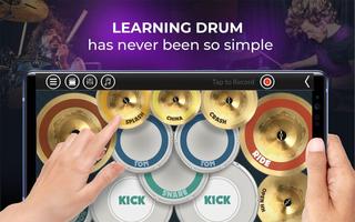 Drum Kit Simulator: Real Drum Kit Beat Maker Affiche