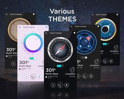 Global Compass 2020 - Smart Digital Compass 스크린샷 1