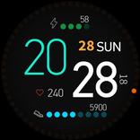 Watch face space