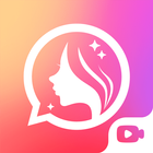 Beauty Cam for WA Video Call ícone