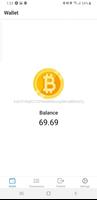 Fake Bitcoin Wallet Affiche