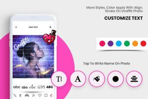 برنامه‌نما Graffiti Photo Editor عکس از صفحه