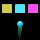 Color ball VS blocks icon