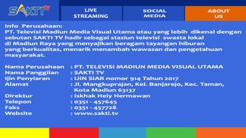 Sakti TV Streaming ภาพหน้าจอ 3