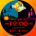 Chester HALLOWEEN watch face