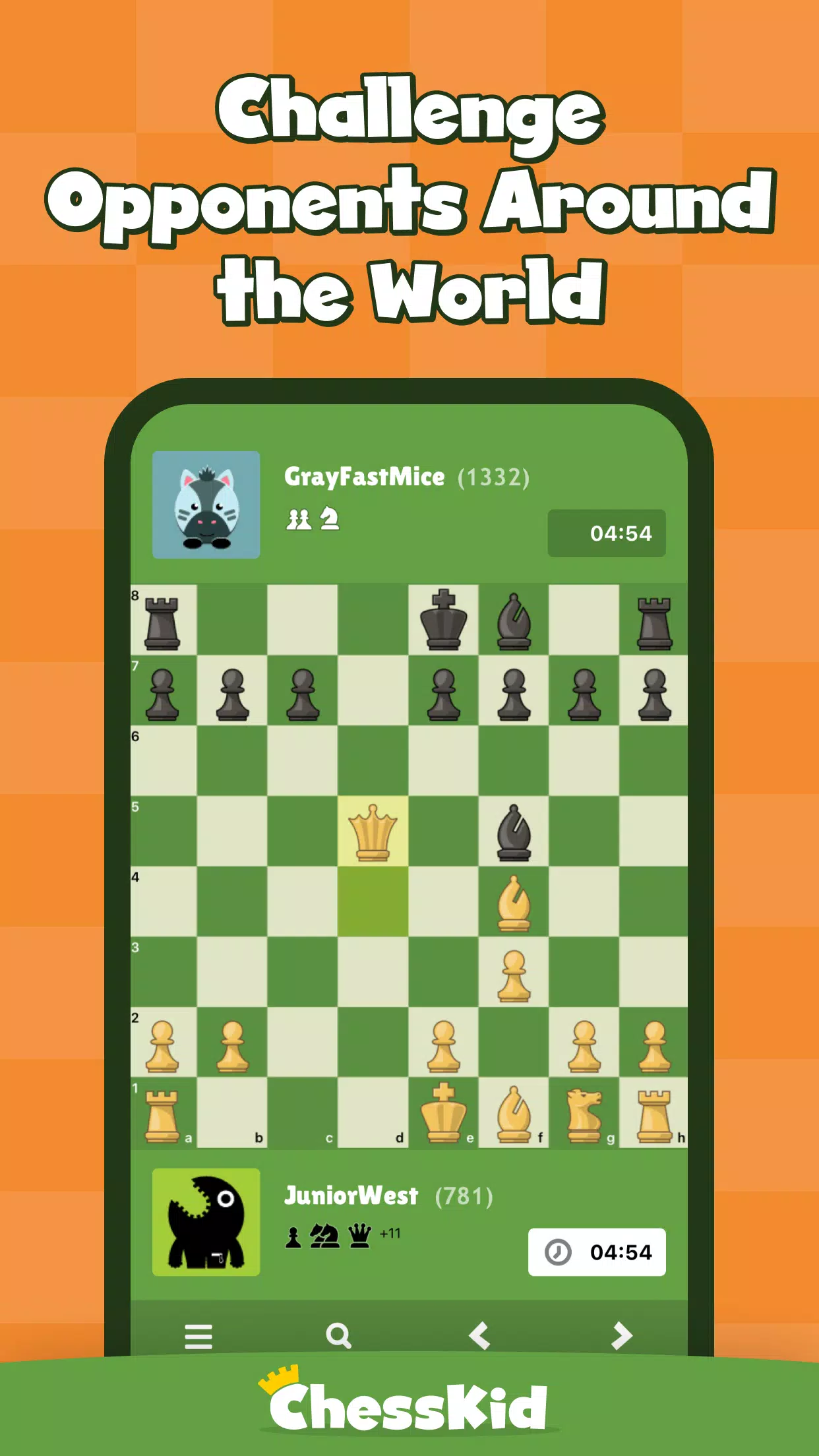 Chess Trainer FICGS play rat para Android - Download