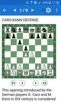 Chess Tactics in Caro-Kann plakat