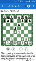 Chess Tactics: French Defense poster