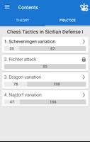 Chess Tactics in Sicilian 1 Ekran Görüntüsü 1