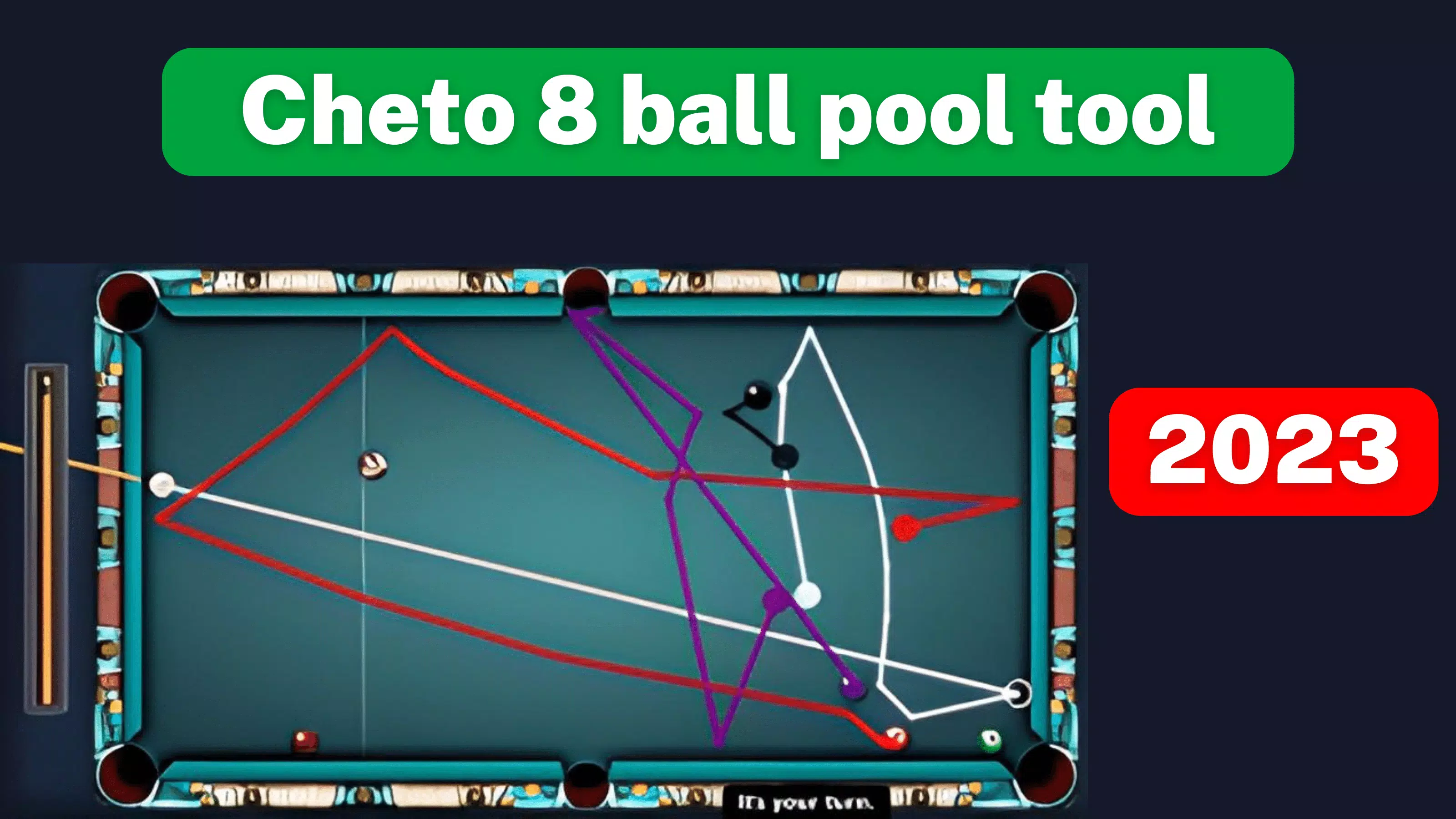 Download Cheto Aim Pool For 8 Bal Pool MOD APK v3.1 (mod) For Android