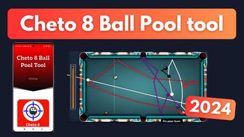 Cheto 8 ball pool Aim Master ポスター