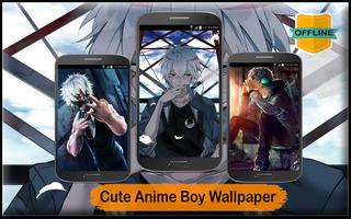 Cute Anime Boy Wallpaper screenshot 1