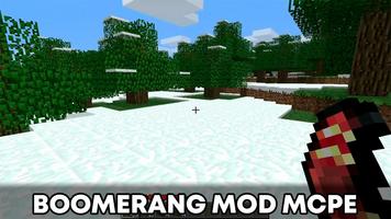 Boomerang Mod MCPE تصوير الشاشة 1
