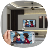 Screen Mirroring With TV, Video Casting With Guide Zeichen