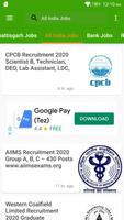 برنامه‌نما Chhattisgarh Jobs عکس از صفحه