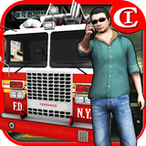 Crazy FireTruck Parking 3D Zeichen