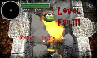 Monster Balance Ball Maze 3D ảnh chụp màn hình 2