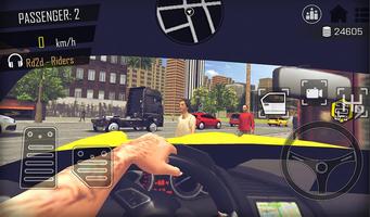 Crazy Open World Taxi Driver captura de pantalla 2