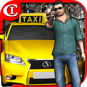 Taxi Drive Speed Simulator 3D ícone