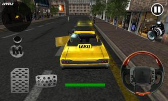Taxi Drive Speed Simulator 3D imagem de tela 2