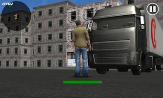 Crazy TrailerTruck Simulator3D captura de pantalla 2