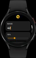 Tip Calculator — Wear OS Affiche