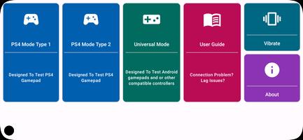 PS4 controller Tester الملصق