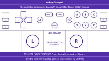 Gamepad Tester اسکرین شاٹ 1