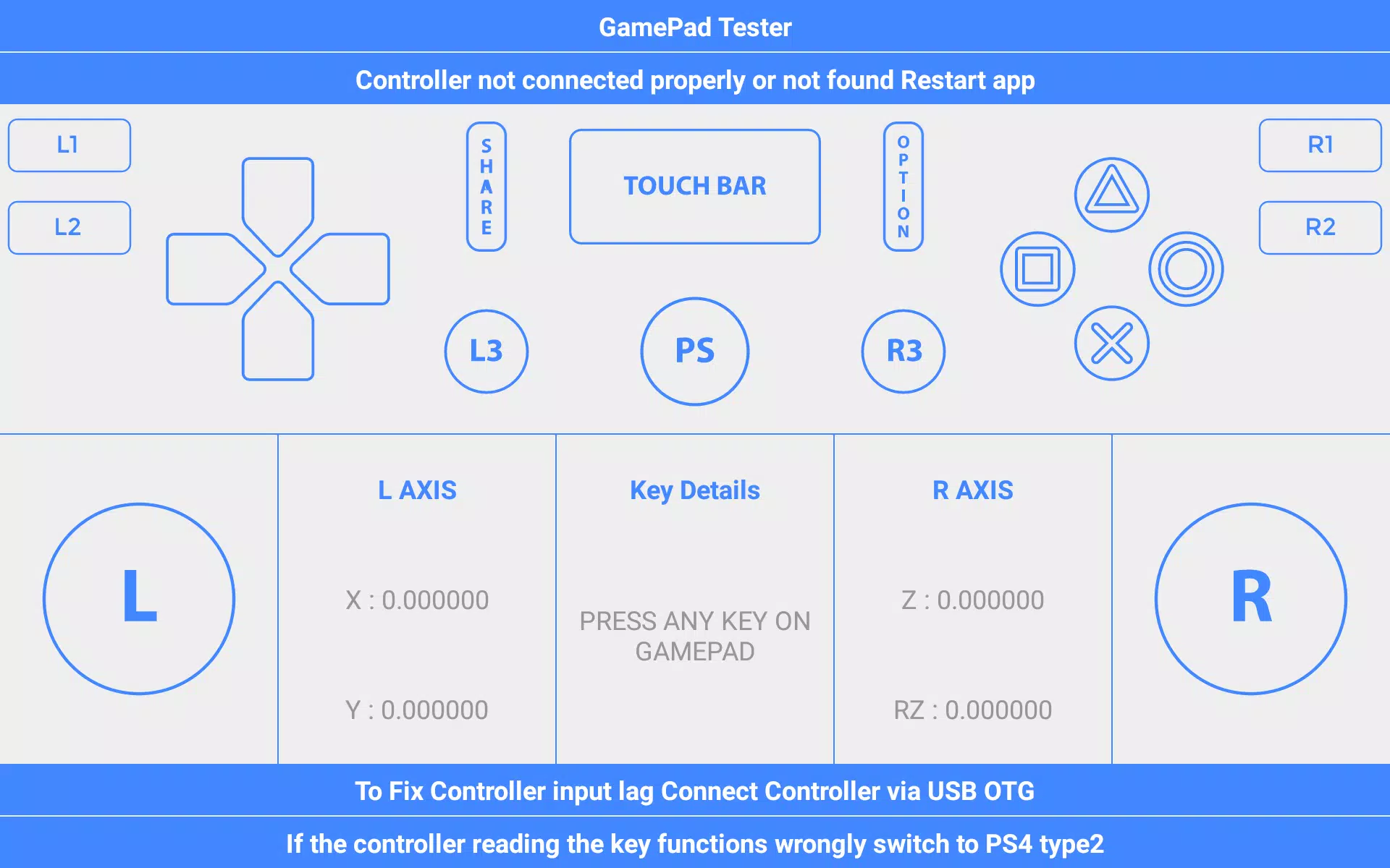 Gamepad Tester for Android - APK Download