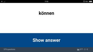 برنامه‌نما German Flashcards عکس از صفحه