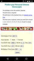 Chinese Horoscope & Calendar スクリーンショット 1
