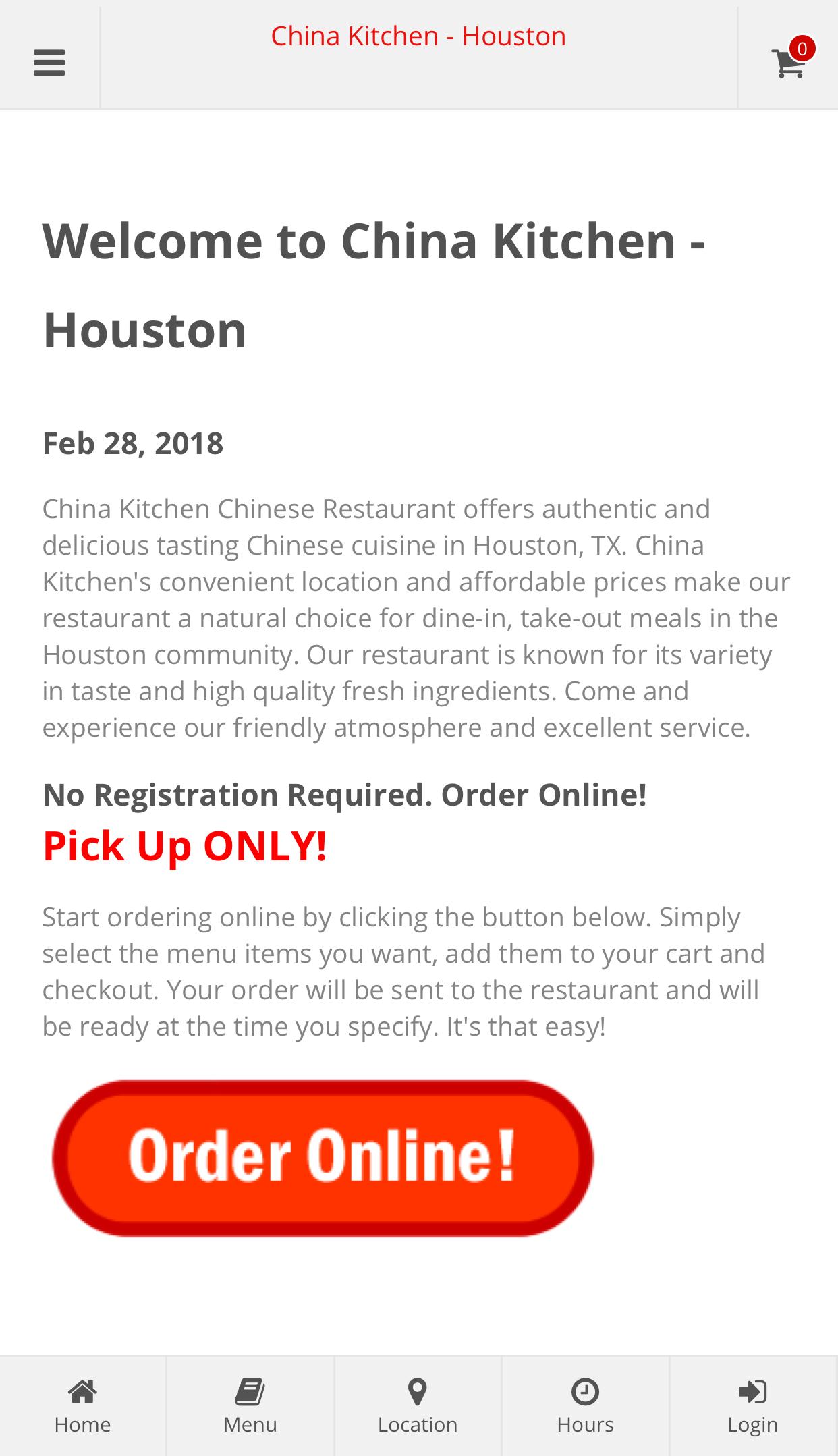 China Kitchen Houston Online Ordering For Android Apk Download