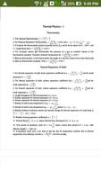 Formula  on Thermal Physics -1 Cartaz