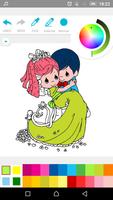 Chibi Coloring Book Affiche