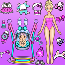 จิบิ ตุ๊กตา DIY แต่งตัว เกม APK