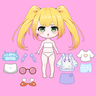 Chibi Doll: Dress Up & Make Up icône