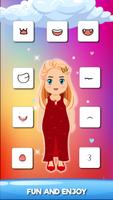 Princess dress up avatar maker الملصق