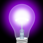 Фиолетовый свет. иконка
