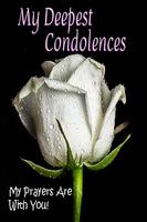 Condolence Greetings Affiche