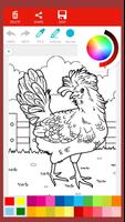 2 Schermata Libro da colorare di pollo